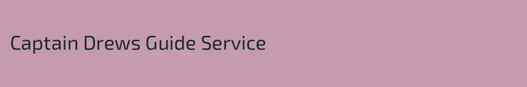 Captain Drews Guide Service